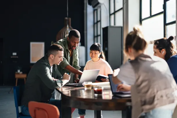 People meeting in the office